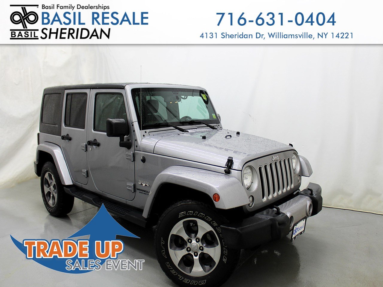 Pre Owned 2016 Jeep Wrangler Unlimited Sahara With Navigation 4wd