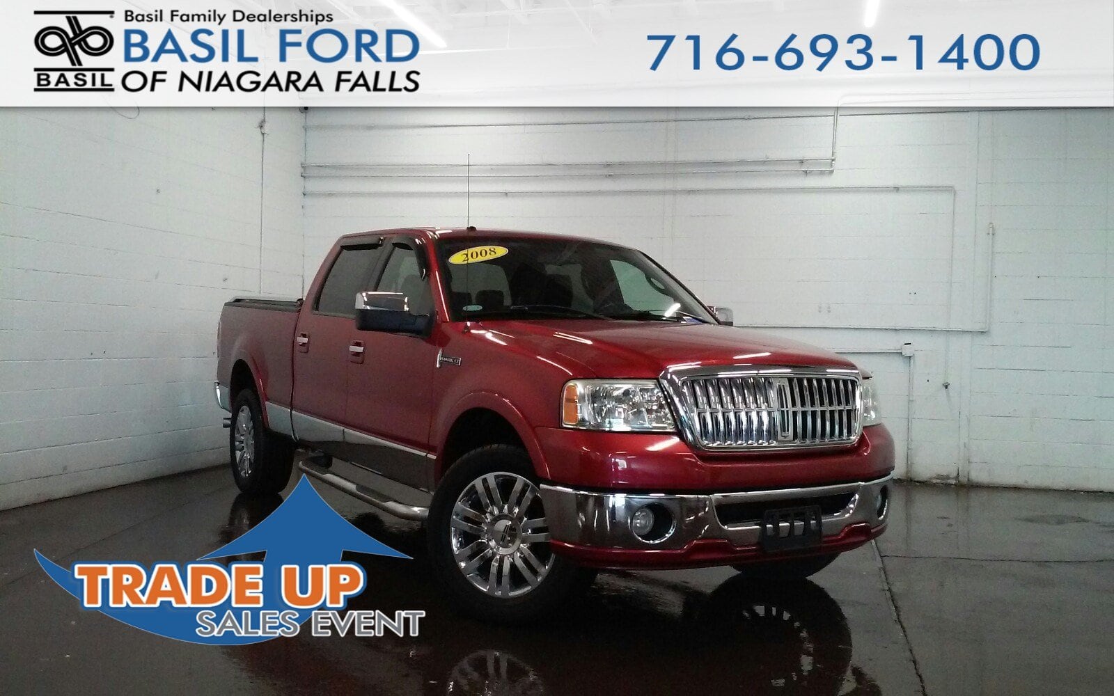Pre Owned 2008 Lincoln Mark Lt 4x4 Truck Crew Cab